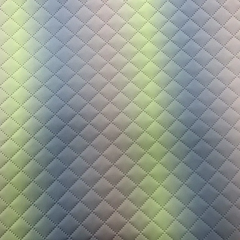 Тисненые пастельные цветные виниловые кожаные Прошитые алмазные радужные Искусственные женские сумки