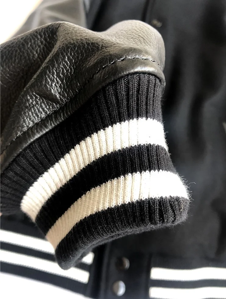 Q1A293-Custom Made Varsity Jackets Letterman Jackets Baseball College Jacket Pakistan Manufacture Price With Genuine Leather