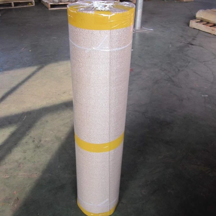 
M35 thermal insulation 1.5mm vermiculite coated texturized fiberglass woven fabric roll 