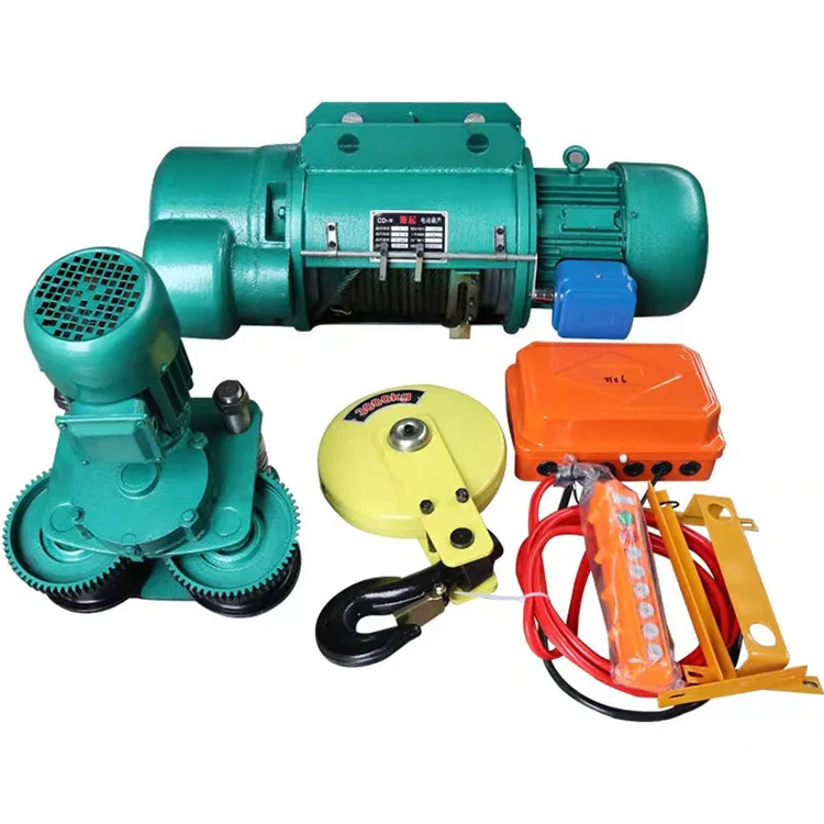 2023 CD1 Lifting Equipment 20 ton 10 ton 1.25 ton Electric Hoist Wire Rope