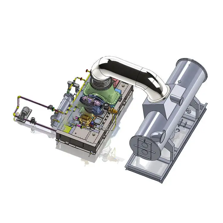 1000KW Industrial Tubine Generator Set Condensing Steam Turbine Vertical Wind Turbine/ Permanent Magnet Alternator