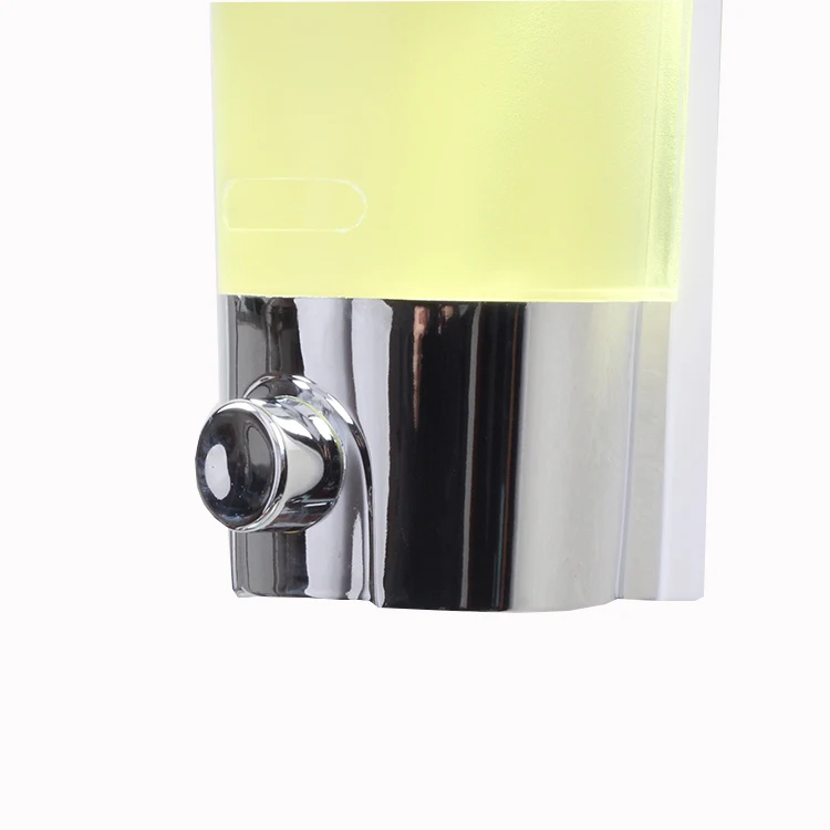 Chrome ABS plastic  touchless wall mounted spray Hand Liquid Soap Dispenser with volume 400ml