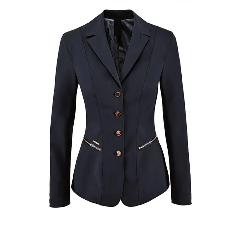 Wholesale High Quality Ladies Classic Design Equestrian Horse Riding Competition Show Jacket