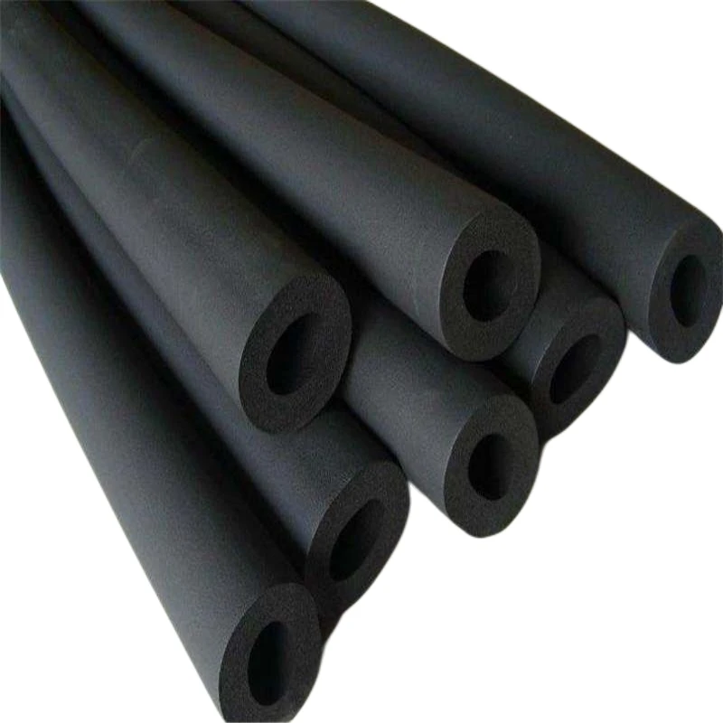 Flexible rubber foam pipe insulation/UET RF010 rubber foam pipe 1 inch foam rubber pipe insulation