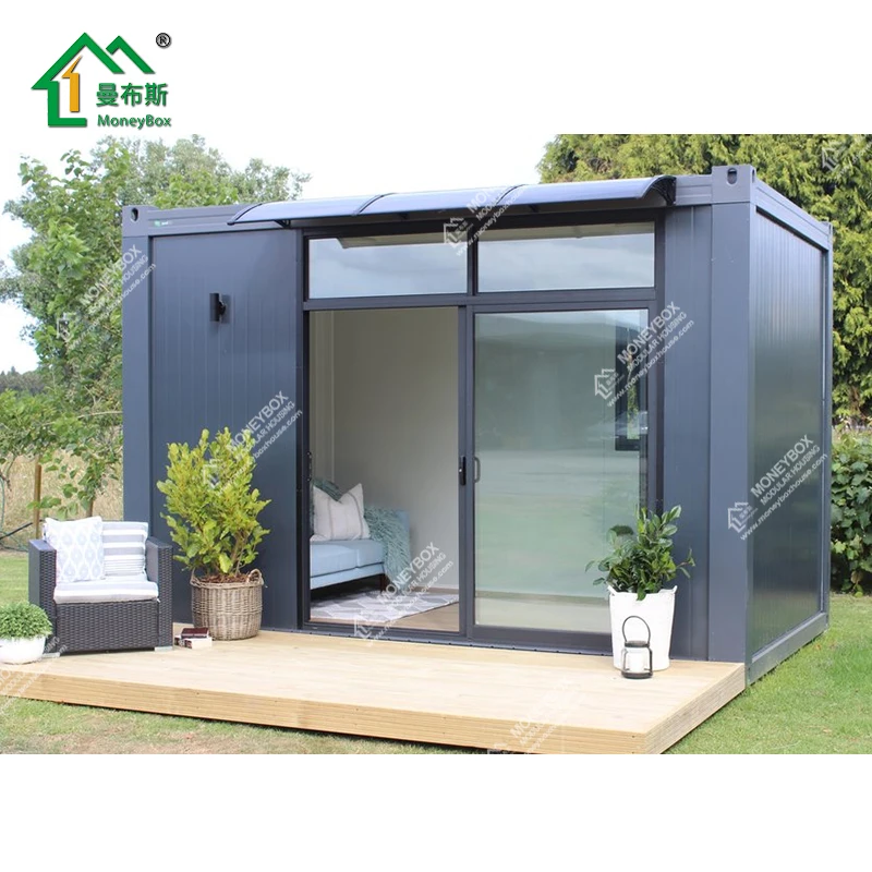 A frame modern tiny mobile prefabricated lodge container portable buildings cabins house