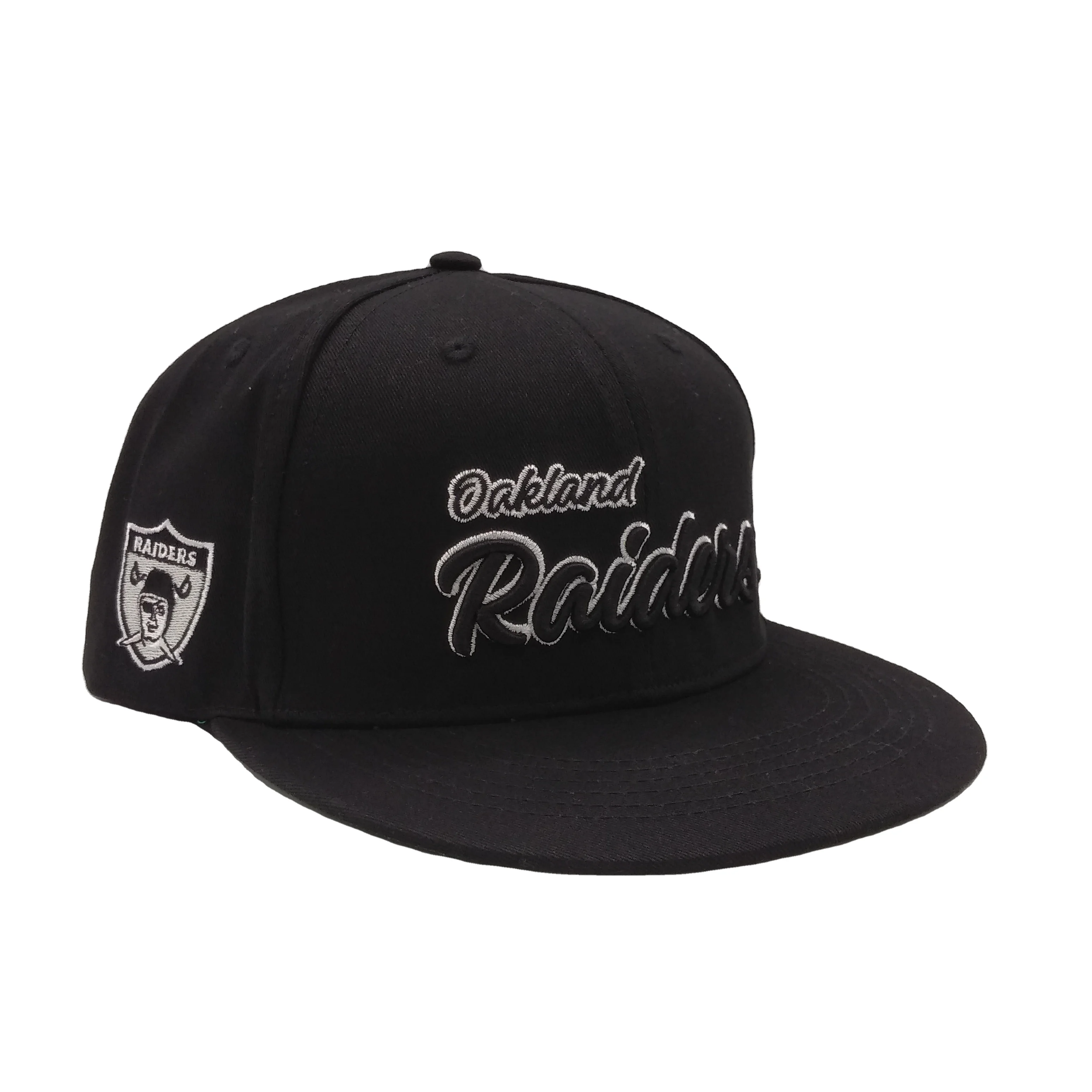 custom cotton cap green brim  snapback black hat personalized cap hip hop  Letter raised logo 3D snapback hat