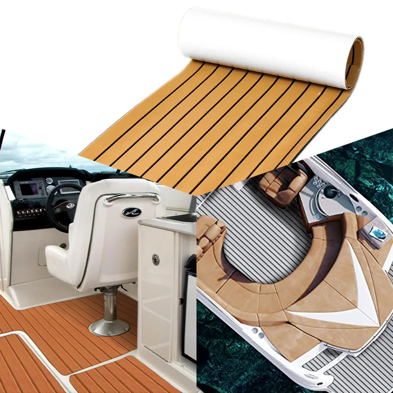 Unique Multiple Colour Marine Decking Floor Custom EVA Boat Mat For Yacht