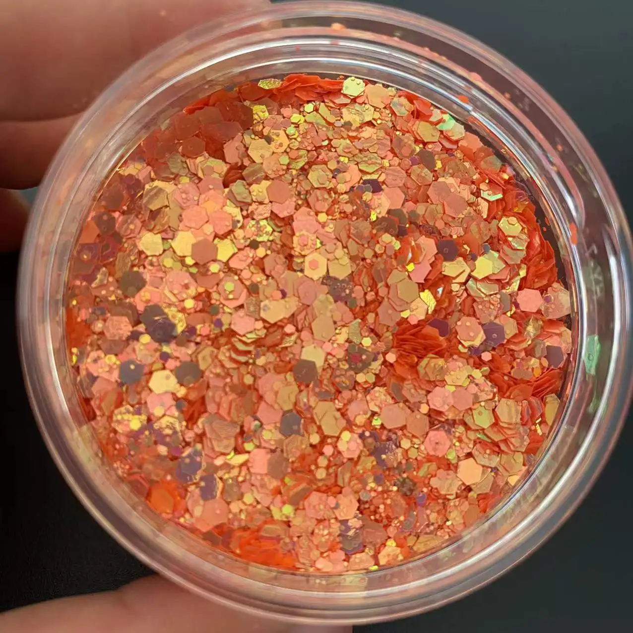 Low shipping cost glitter chunky make up glitter set for wholesale and decoration