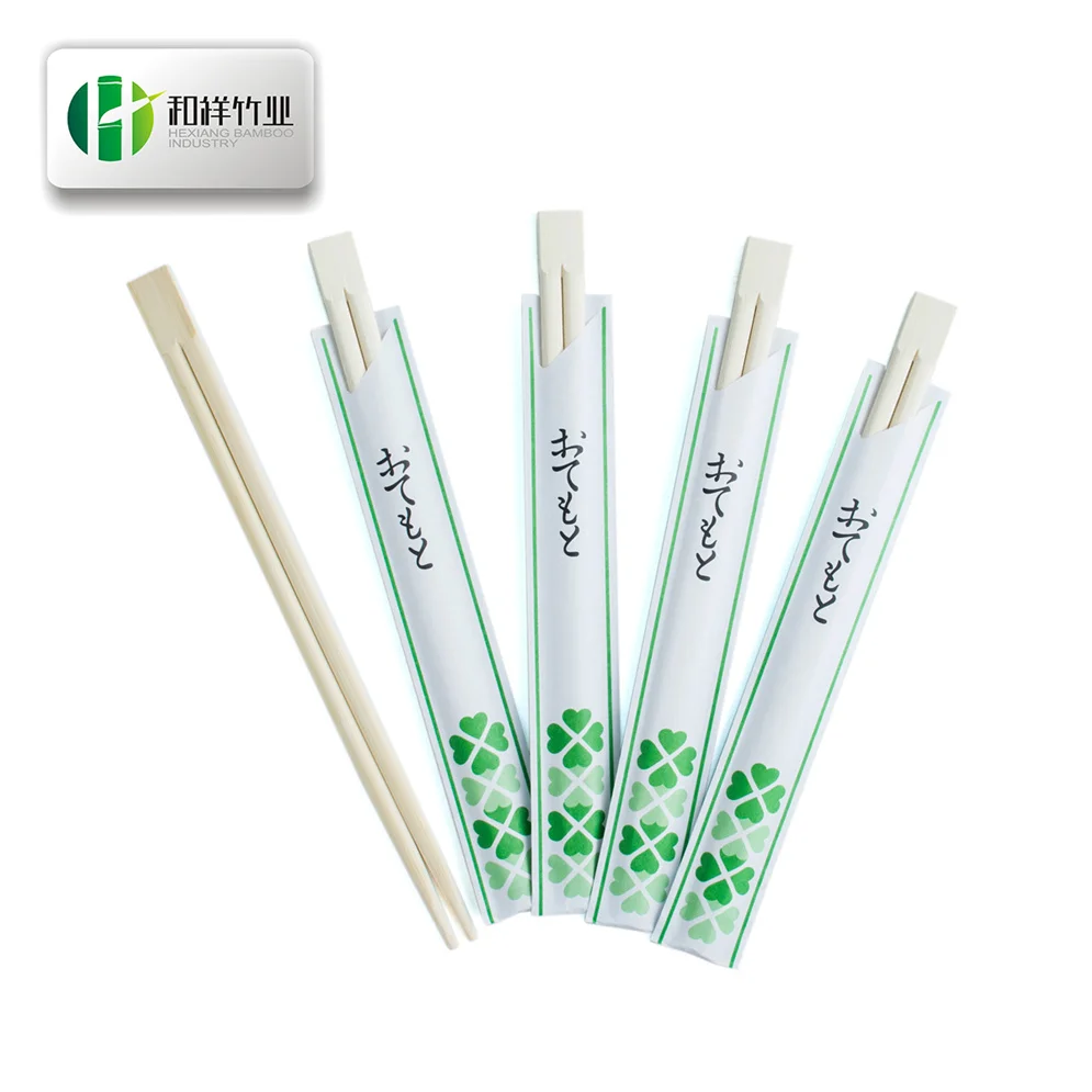 24 cm 5.0mm OEM&ODM Quality Restaurant Chopsticks Disposable Bamboo Chopsticks wholesale in sleeve