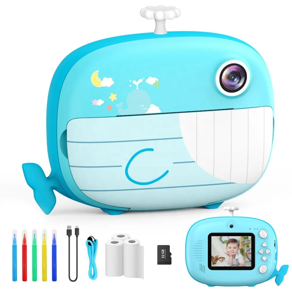 Best Price Digital Children Camera 1080P Hd 2.4 Inch Screen Instant Print Camera For Kids Toy Kids camera