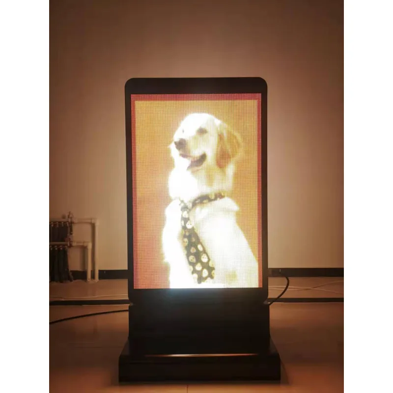 2022 xxx hd outdoor P4 P3 P3.33 led advertisement  floor standing easy moving panel double sides led display signs