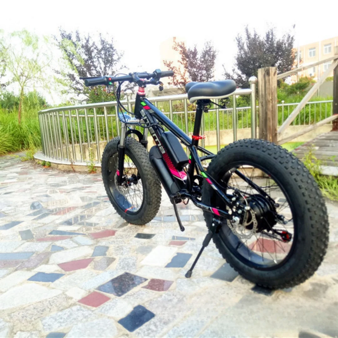 20 inch stacked shock absorber snowmobile 4.0 outer tire dual disc brake shock absorber lithium