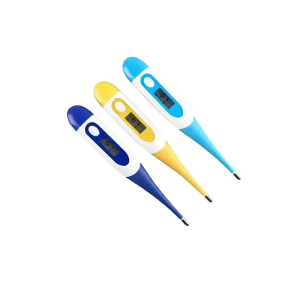 Children Body Fever Alarm Digital Thermometer with Removable Battery