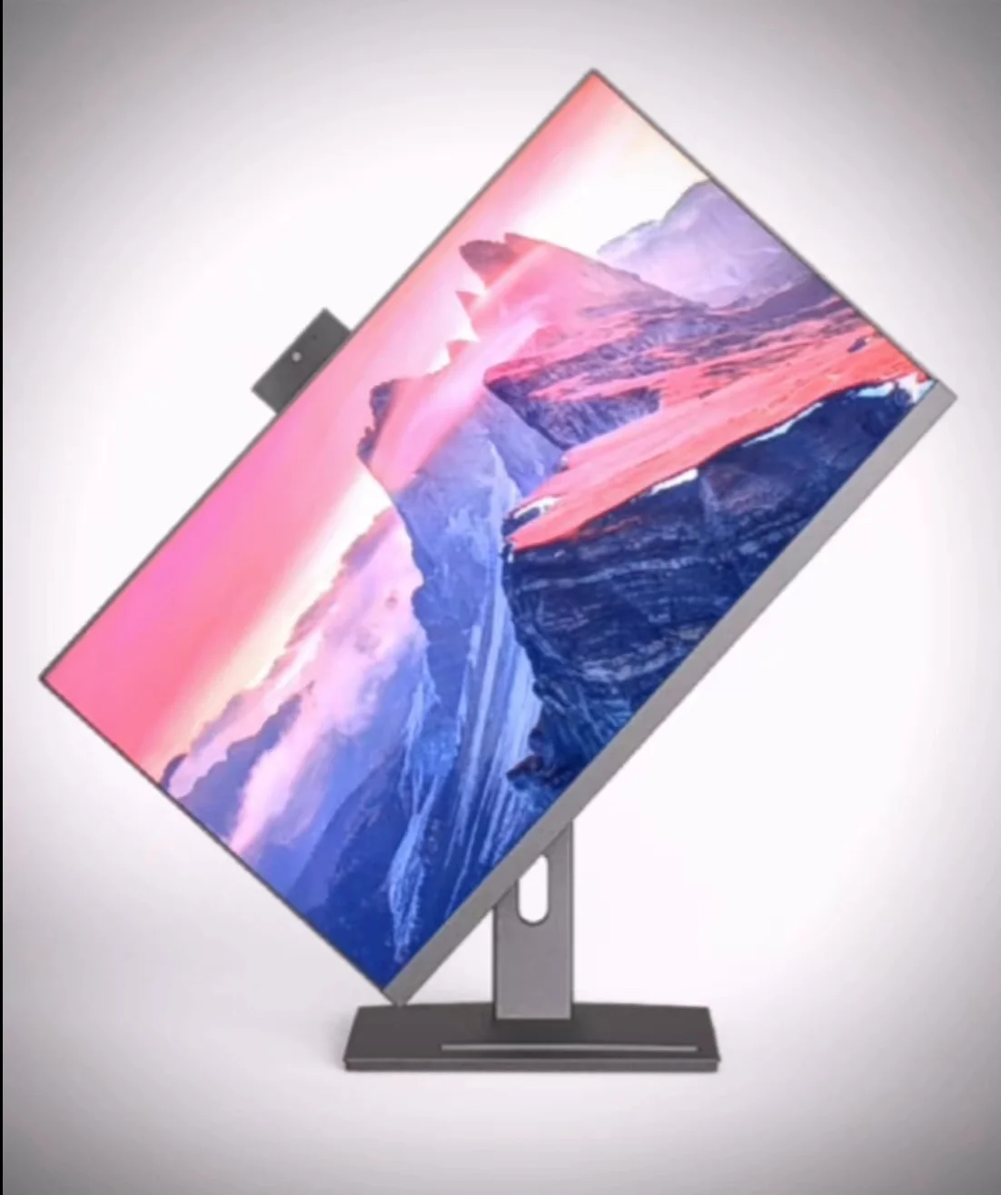 Big Screen Desktops Rotated Toportrait Screen i5/i7 CPU 24 Inch With Barebone System Support Diy pc Desktop Gaming Pc All In one