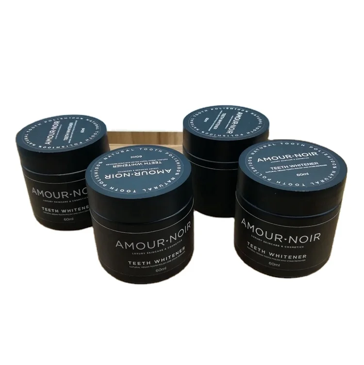 5g 15g 30g 50g Matte Black Luxury Double Wall PP Plastic Nail Polish Cosmetic Jar for Color Gel UV Gel Plastic Jar for Cream