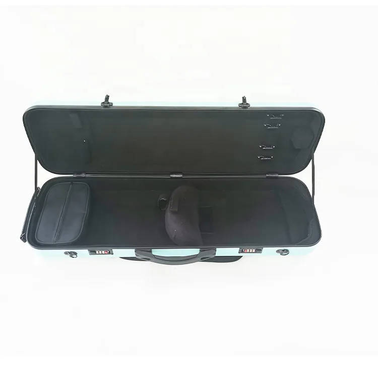 
Best price Layers of fiberglass aviation foam and polycarbonate composite adjustable oblong violin case G-2003VP 4/4 3/4 