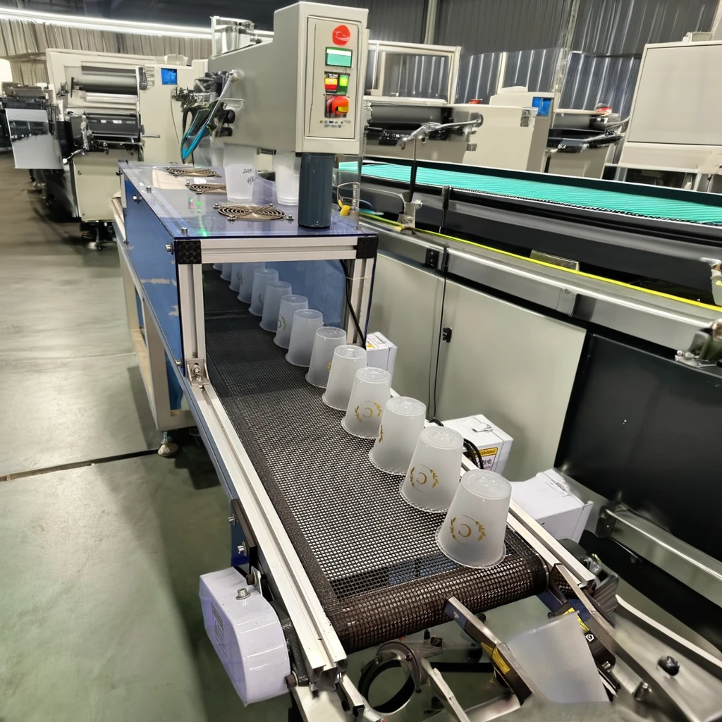 Plastic cup making machinery plastic cup printer automatic printing machine