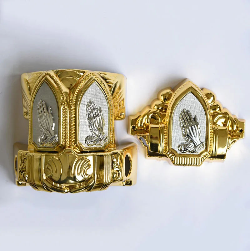 Y-13# funeral coffins crucifix and casket supplies handle corner and fittings