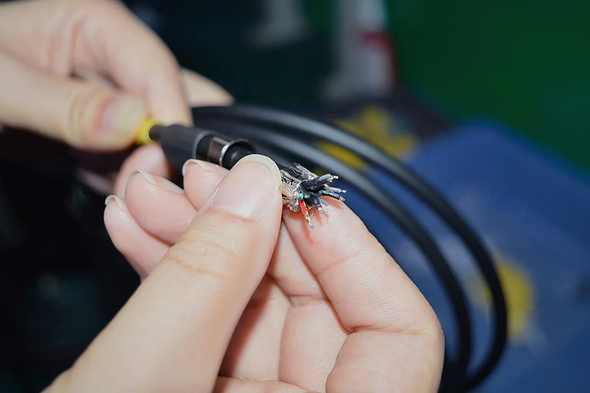 circular push pull FGG 0B 2 pin  FGG plug cable connector for ARRI camera