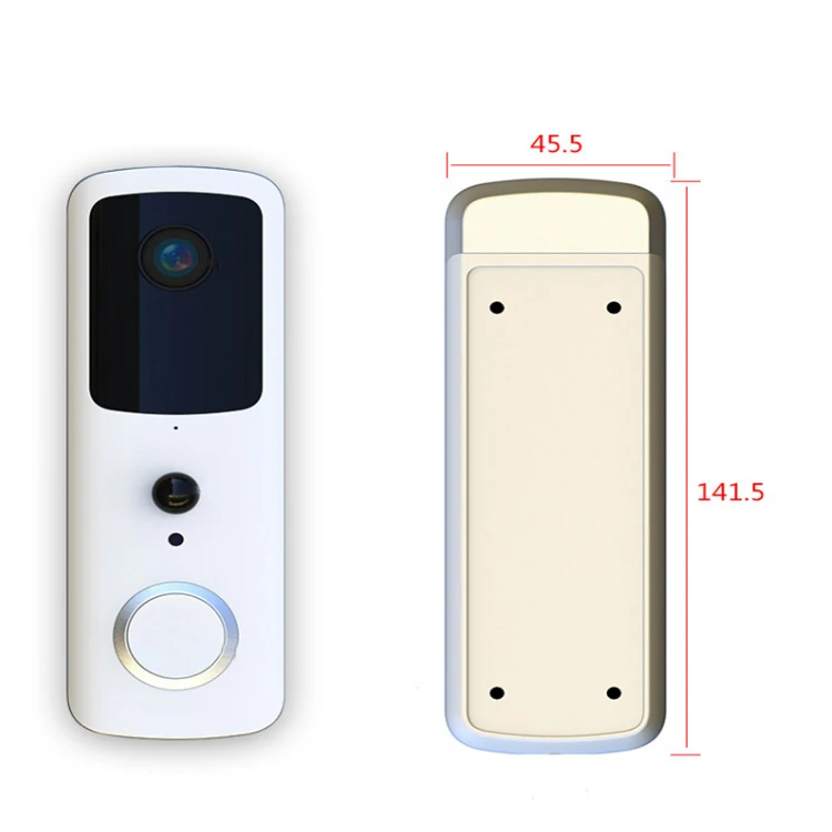 1080P HD APP Battery Powered Doorbell 720P Two Way Audio Wifi Wireless Video Camera With Real Time Voice