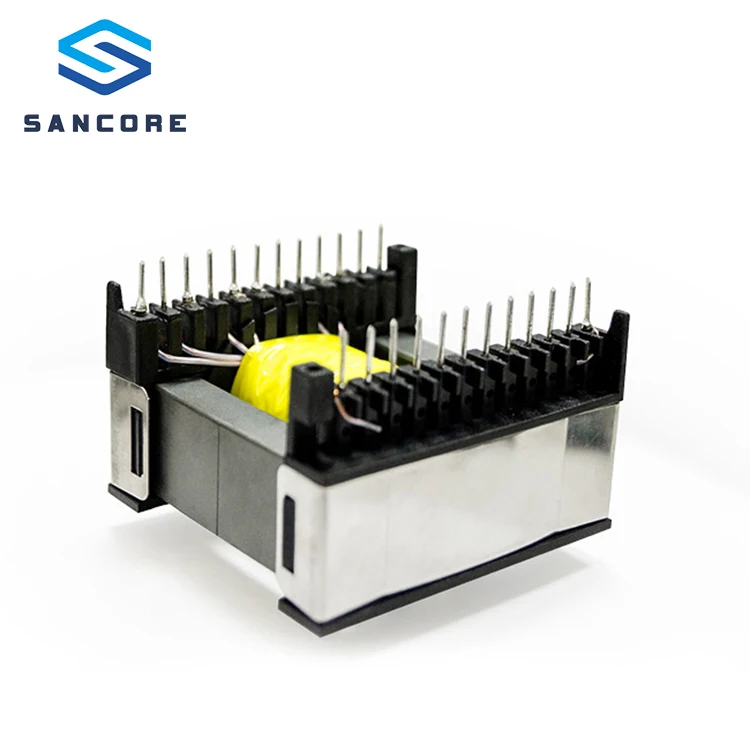 Индивидуальный изоляционный трансформатор 20 кГц-500 кГц, повышающий преобразователь постоянного и переменного тока, высоковольтный монтируемый трансформатор ETD59