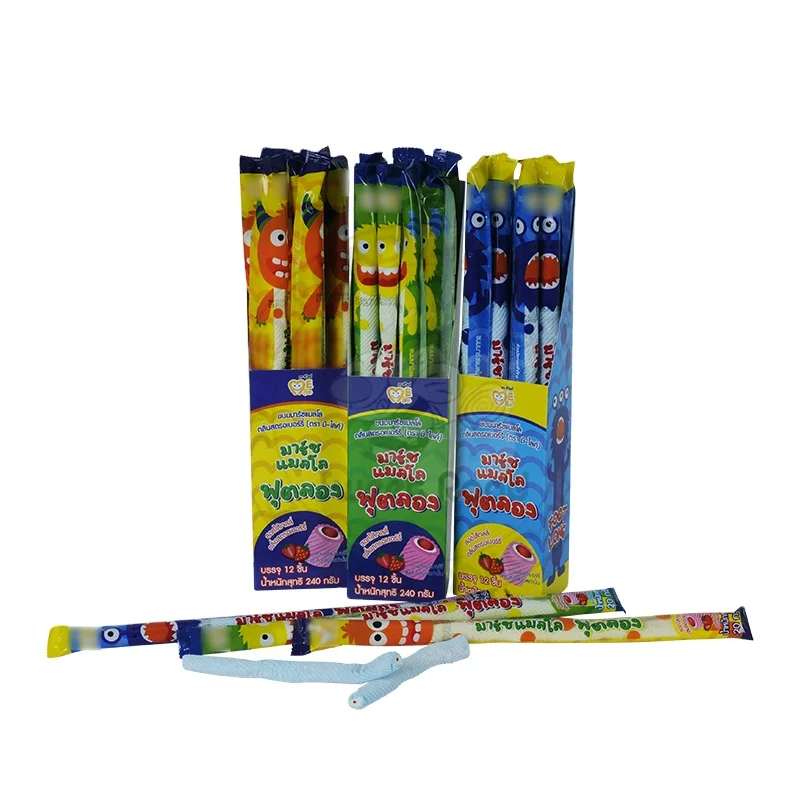 Halal Marshmallows With A Long Sandwich Stick Candy