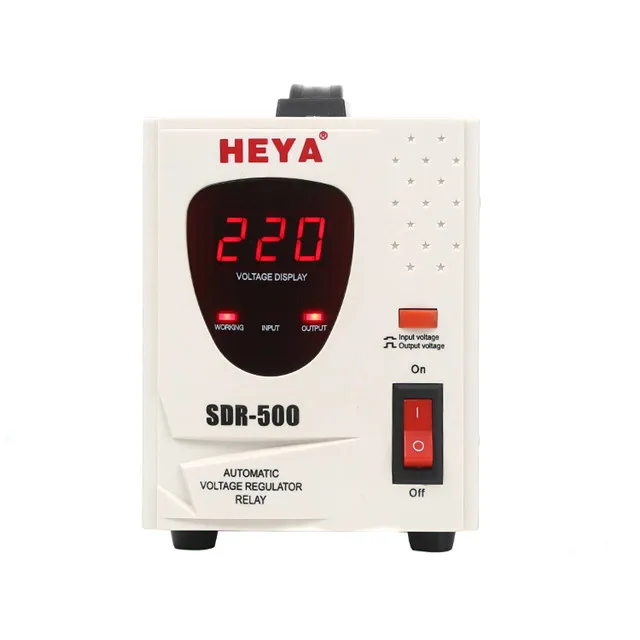 Sell like hot cakes SDR-500VA Single Phase CPU-Based Digital Circuit Relay LED Display Material 220V variac transifomer