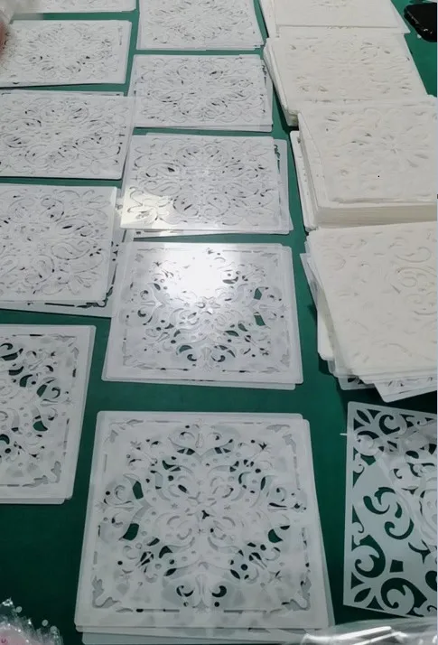  Горячая Распродажа DIY многоразовые трафареты мандалы художественная живопись