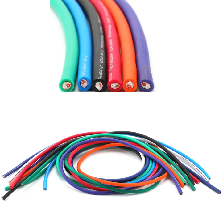 Black 2 x 0.18mm Screened Microphone cable 100m reel