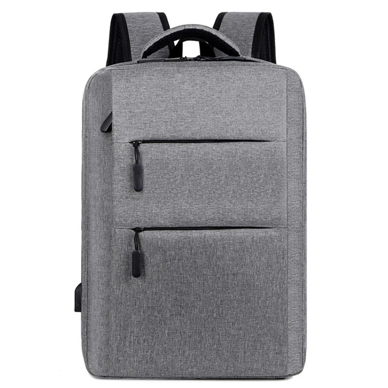 Free Sample Business Backpacks Large Capacity Rucksack 15.6 inch Smart Nylon USB Charger Laptop Backpack