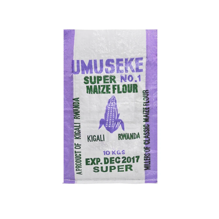 plastic polypropylene pp woven 20kg packaging bag sack fertilizer bag