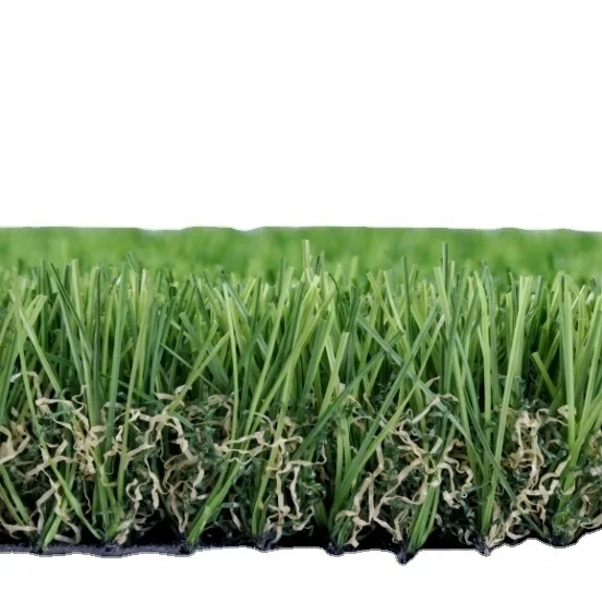 Synthetic grass and artificial lawn for backyard landscaping and playground field