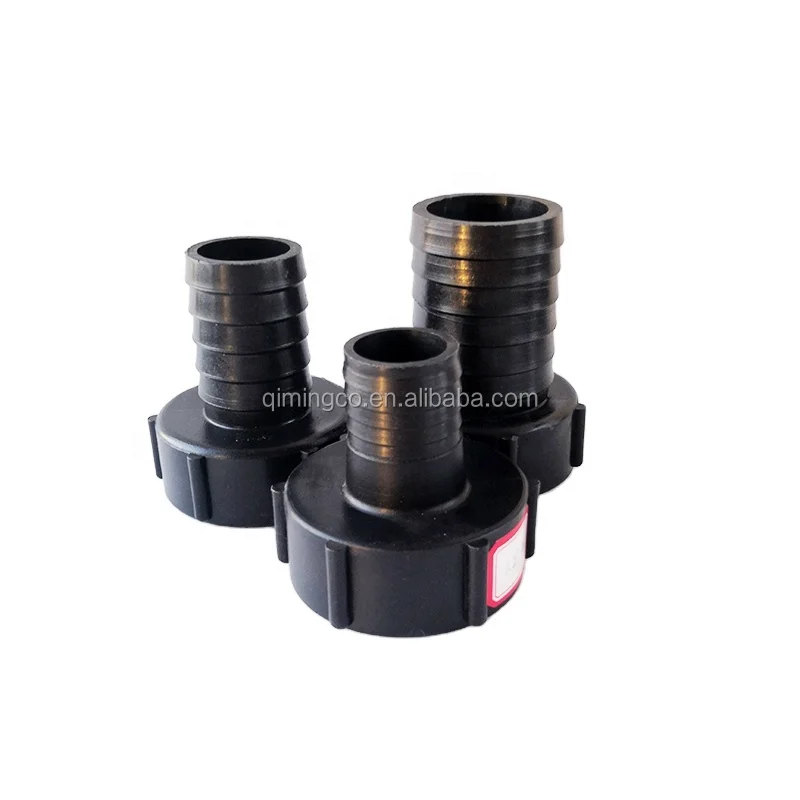 Адаптеры для контейнеров IBC 60 мм 2-Дюймовая резьба до 1-дюймового шланга S60x6 гнездовой