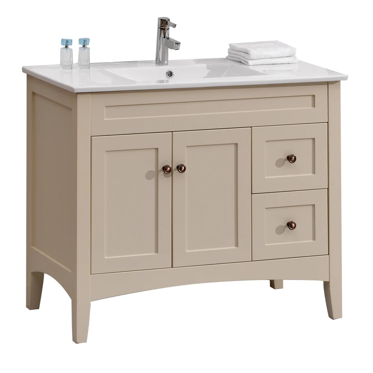 
Engraved 2 door bathroom cabinet with 2 side drawers 