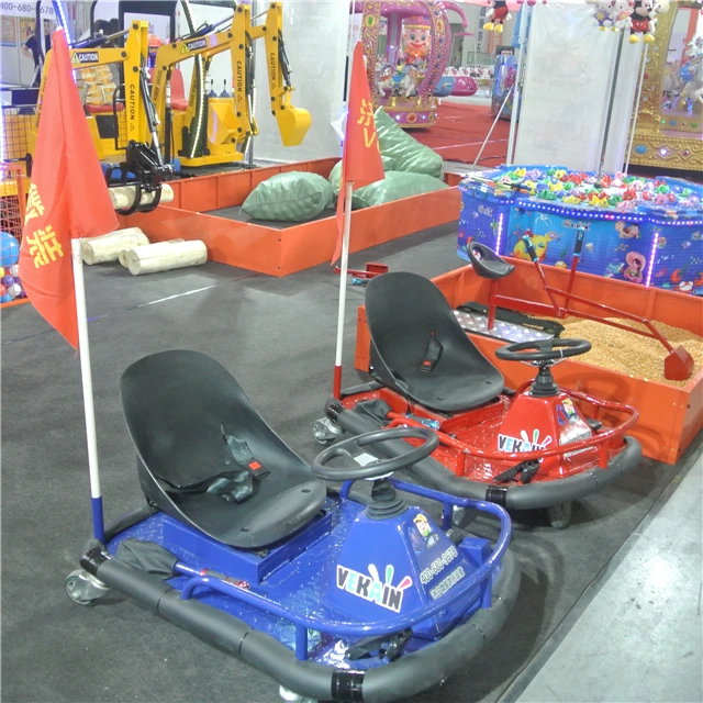 Best Selling Factory Price New Design Swing Cars 200W Electric Battery Ride-On Cars Go Karts Drifting Car for Children on Sale