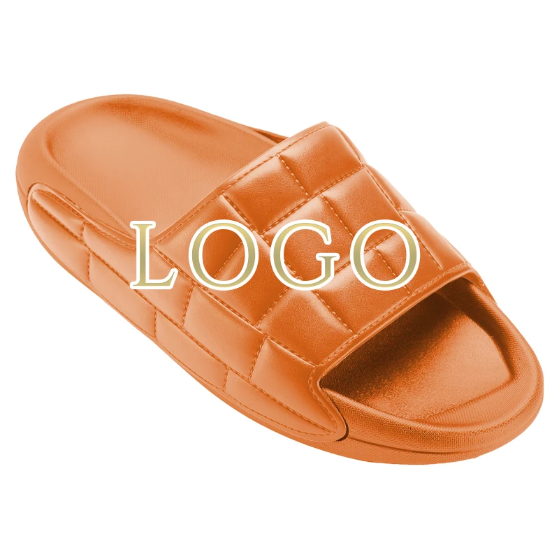 Henghao Non Slip Slipper Sublimation Slipper Custom Slide Sandals Sublimation Flip Flops Man Outdoor Flip-Flops