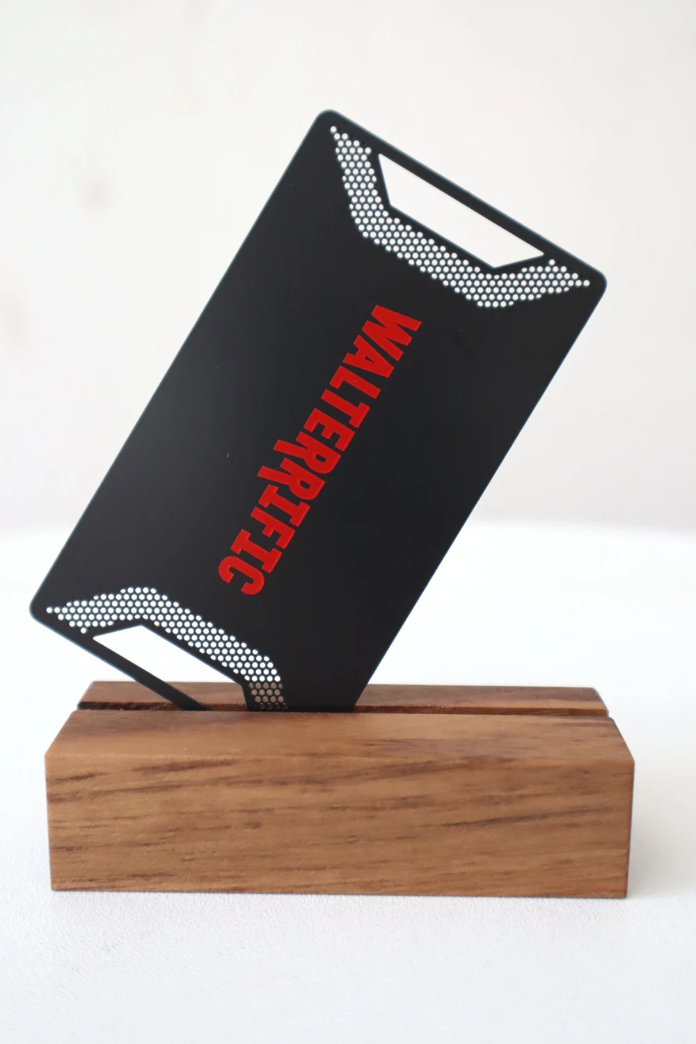 Blank ATM Bank Custom Metallic Credit Card
