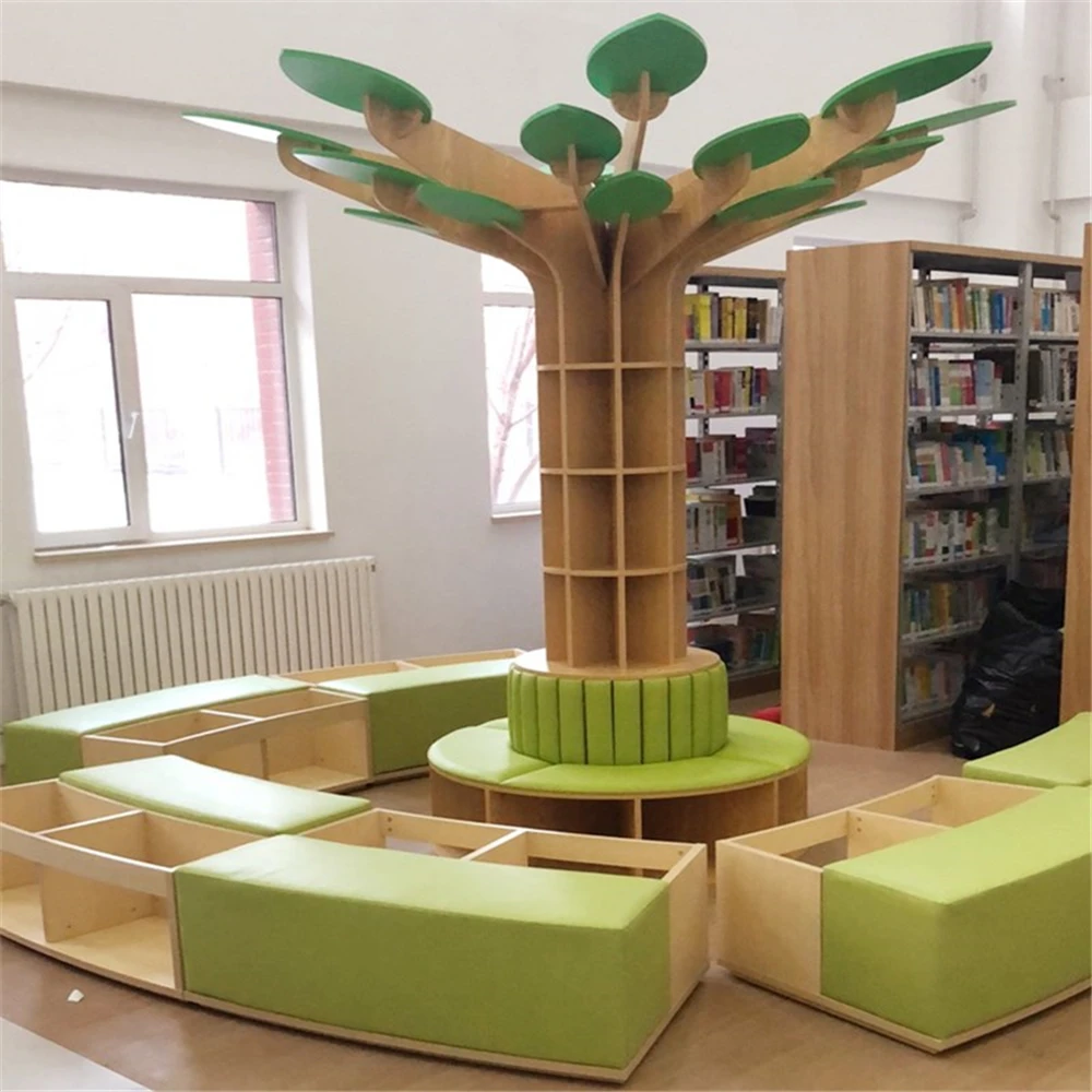 Пользовательский Декор интерьера библиотеки, дизайн, Металлическая стальная книжная полка, стол, библиотека, деревянная мебель