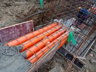 2 2.5 4 inches 13mm 20mm 25mm 100mm 150mm 300Mm grey Colored available price list Pvc electrical conduit pipes underground Price