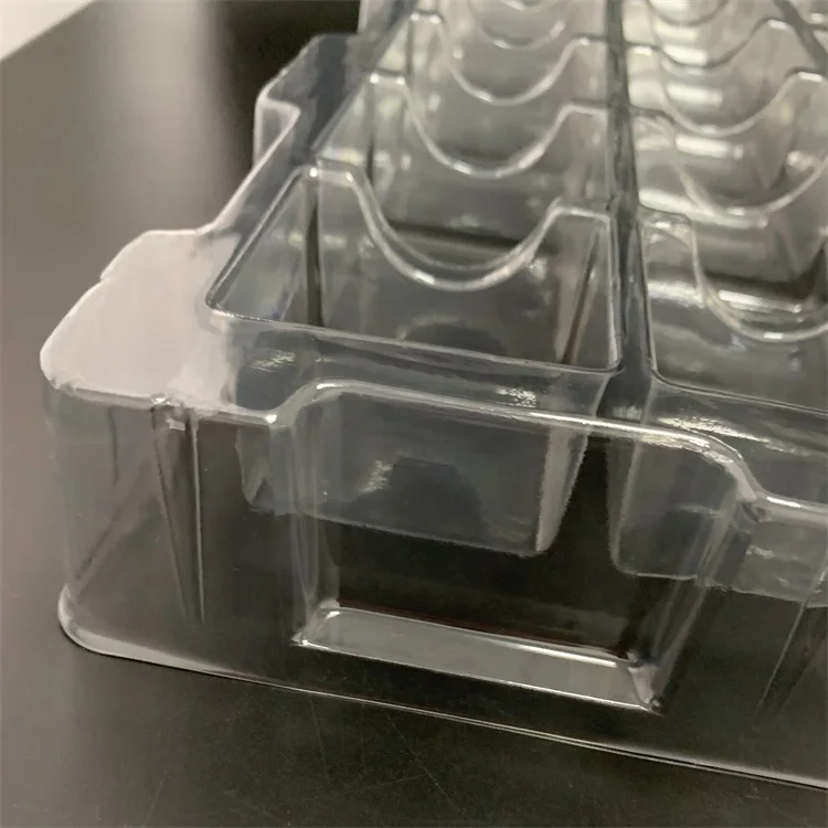 40 Compartments PVC PET PS Blister Tray for electronic