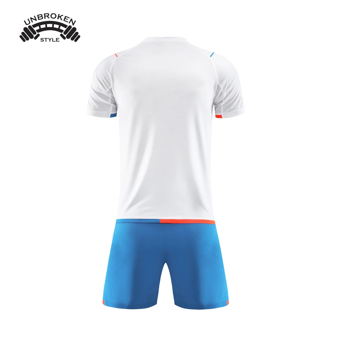 
Wholesale Men Top Quality Red White Color New Design Durable Out Fit Custom Logo Soccer Uniforms by unbroken style 