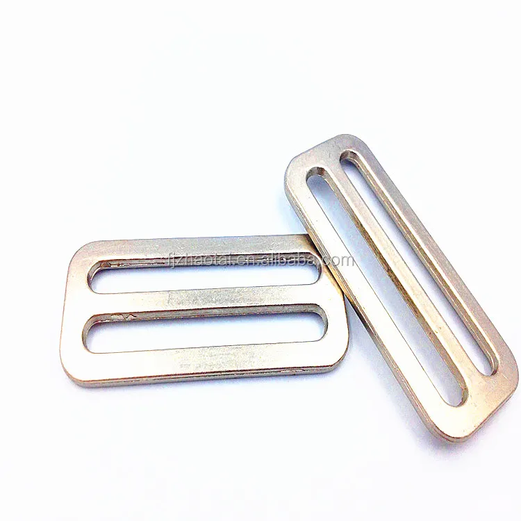 Wholesale factory factory supply rose gold color 1 inch metal adjustable strap buckle for bag