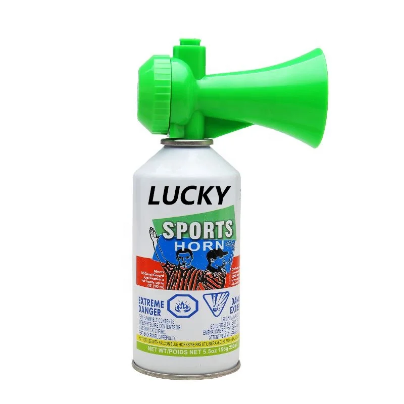 Nonflammable Wholesale aerosol air horn for party football match cheering 120DB