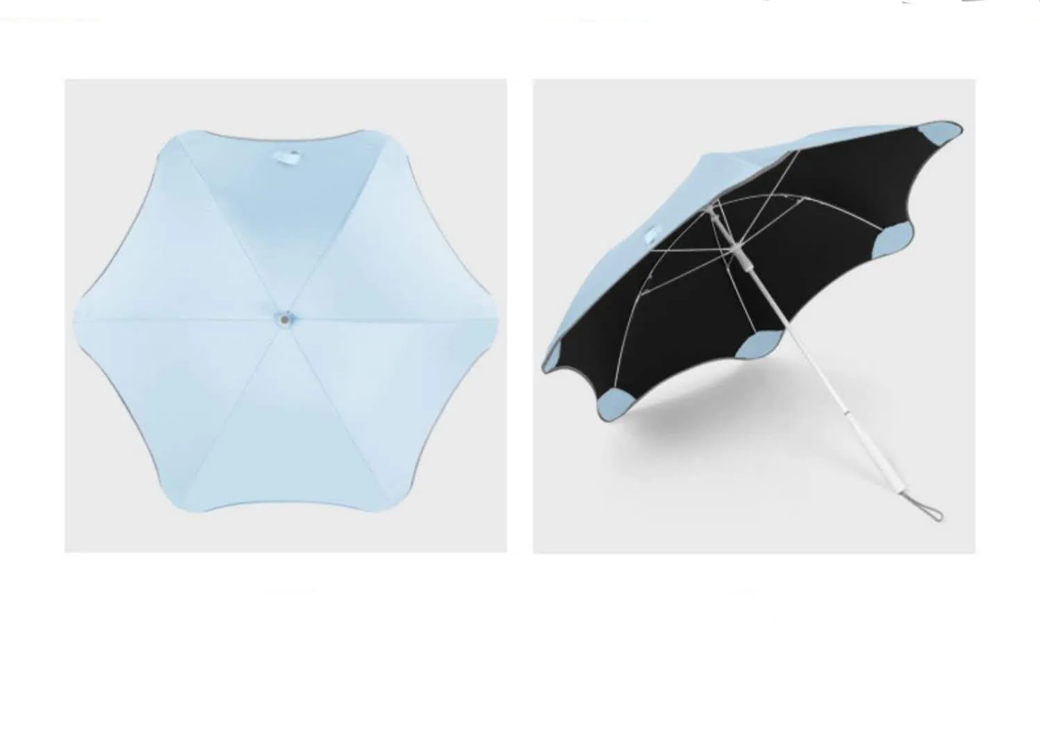 golf umbrella new design Safety Round Corner umbrella with logo prints for promotion gift use straight umbrella manufacture