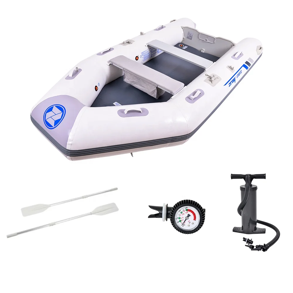 37415 Zray Boat inflatable portable dinghy laminated PVC with drop stitch Floor with pump and Paddle
