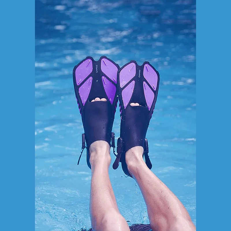 Factory Hot Sale Outdoor Swimming Shoes Snorkeling Equipment Swimming Flipper Diving Fins With High Quality