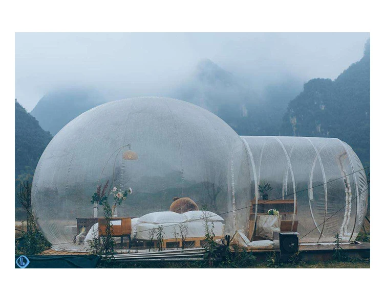China Suppliers Newest Design Trending Igloo Transparent Customized Bubble Tent for Outdoor Family Event