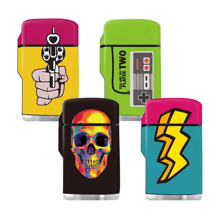 
ZENGAZ Selection New Designs Butane Gas Cigarette Jet Flame Fire Lighter 