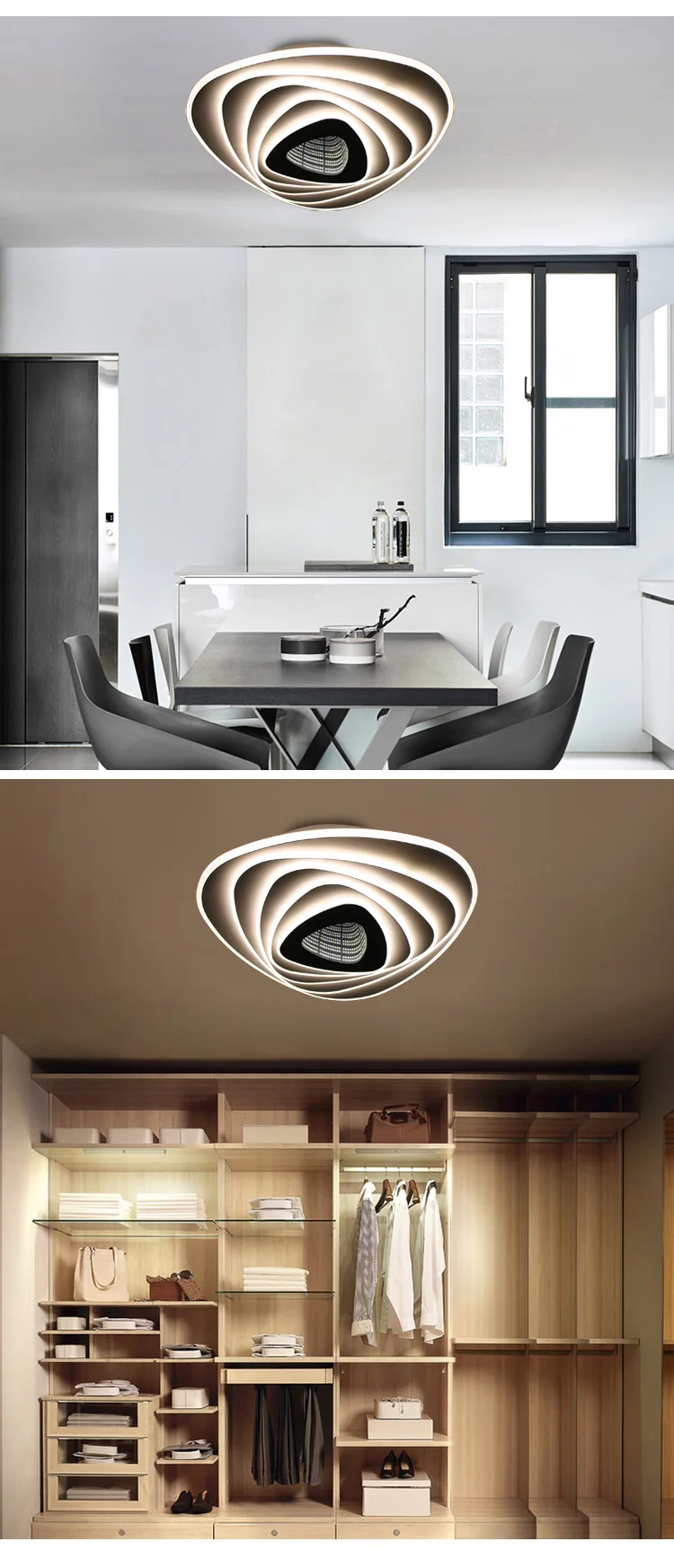 
High Quality Slim Color Changing LED Luxury Ceiling Light For Home 