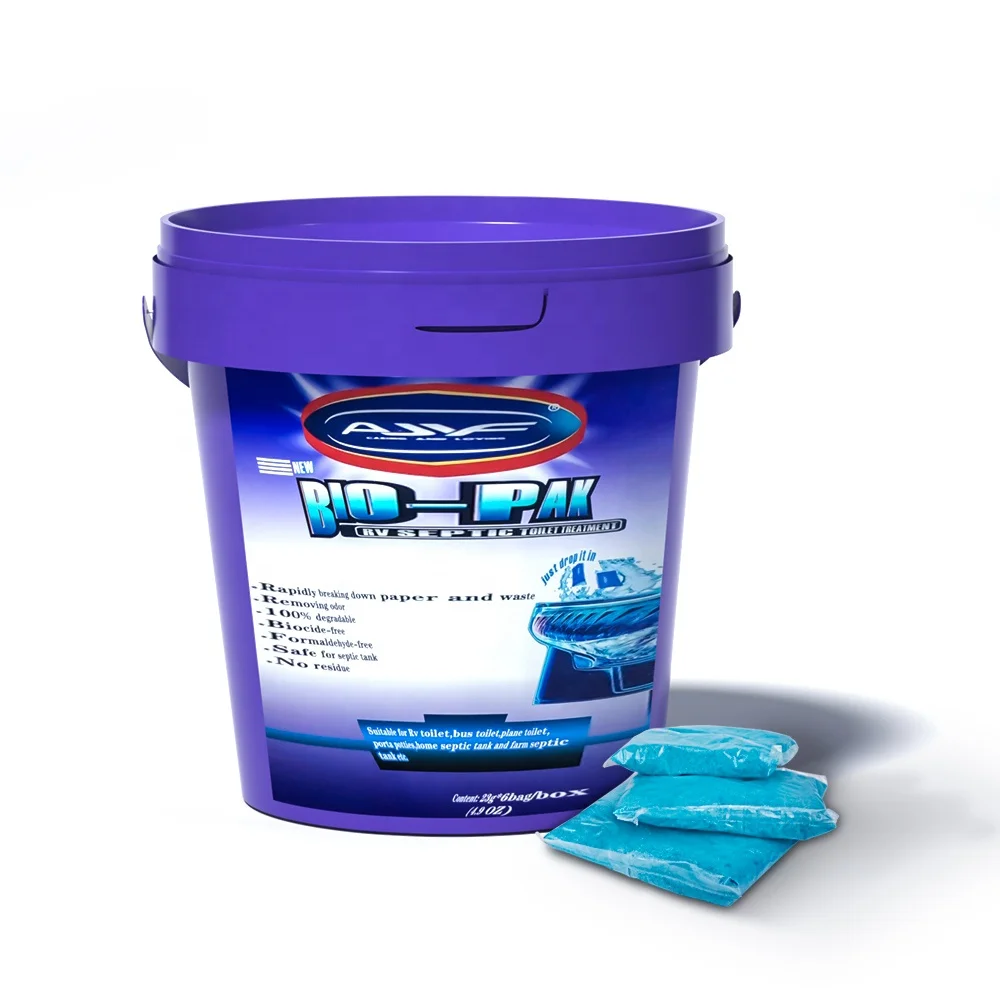 2022 Odor Eliminator for Toilet, RVS, Boat, Camper, Septic Tank Treatment Bio-Pak Toilet Bowl Cleaner